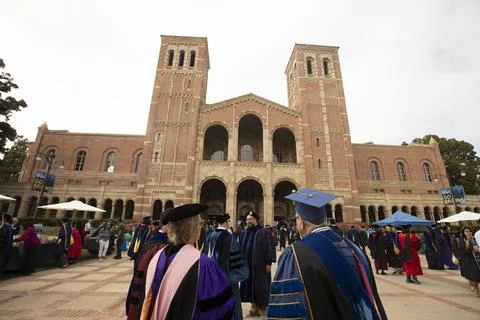 UCLA Graduation Stock Photos