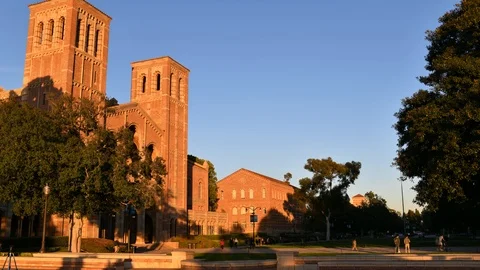 UCLA Timelapse Stock Footage 113407770