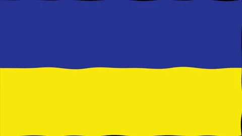 Ucraina Flag Animation Stock Footage 213012788