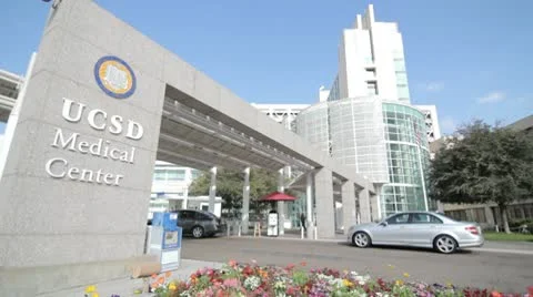 UCSD Medical Center San Diego Stock Footage