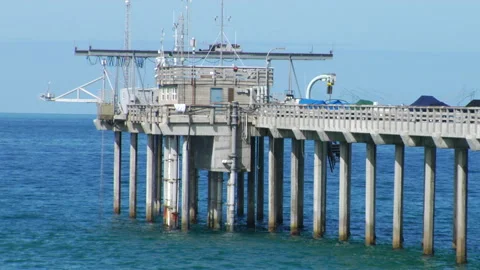 UCSD Pier, La Jolla Stock Footage 142866068