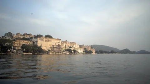 Udaipur city view Stock Footage 111830637