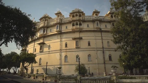 Udaipur fort Stock Footage 111824026