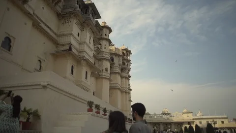 Udaipur fort Stock Footage 111824792