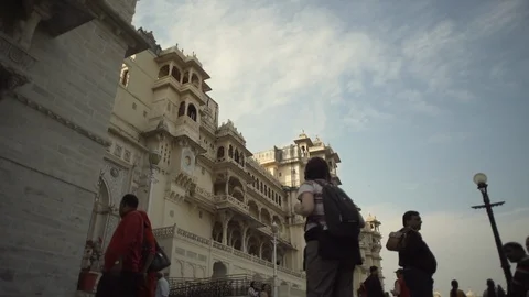 Udaipur fort Stock Footage 111825436