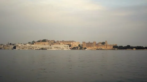 Udaipur fort view Stock Footage 111829235