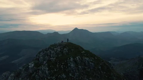 Udalaitz Summit, Basque Country Vidéo 150642783