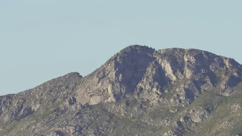 Udalaitz summit in Basque Country landscape Vídeo Stock 152932448