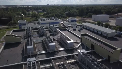 The Udomlya data processing center (DPC), a Rostelecom company. 스톡 동영상 114690118