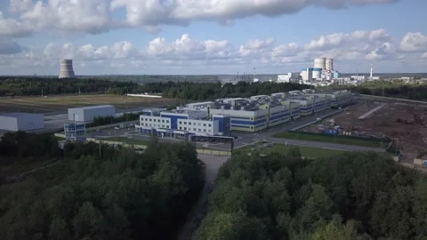 The Udomlya data processing center (DPC), a Rostelecom company. Stock Footage 114690539