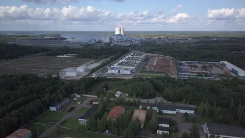 The Udomlya data processing center (DPC), a Rostelecom company. Stock Footage 114691755