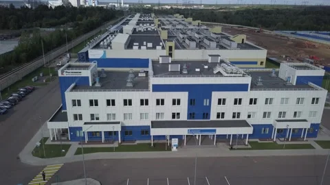 The Udomlya data processing center (DPC), a Rostelecom company. Stock Footage 114691782