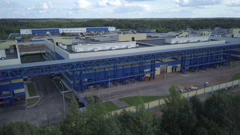 The Udomlya data processing center (DPC), a Rostelecom company. Stock Footage 114691845