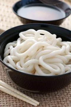 Udon noodles Stock Photos