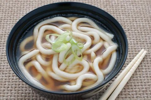 Udon noodles Stock Photos