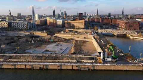 Ueberseequartier Stock Footage 98009862