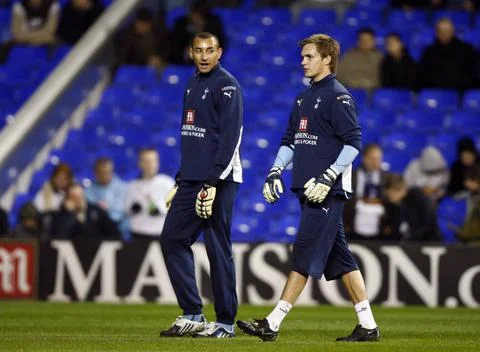 UEFA Cup 3rd Round 2nd Leg Spurs Shakhtar Donetsk - 26 Feb 2009 Stock Photos