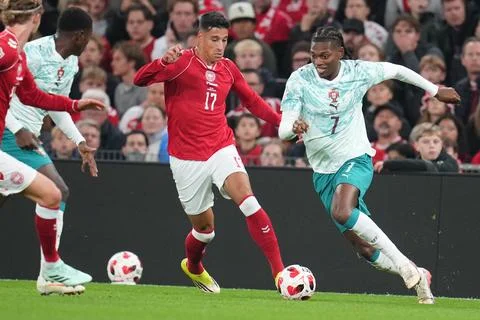 UEFA Nations League - Denmark vs Portugal, Copenhagen - 01 Oct 2026 Stock Photos