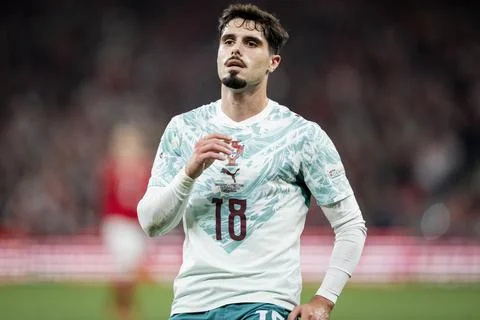 UEFA Nations League - Denmark vs Portugal, Copenhagen - 01 Oct 2026 Stock Photos