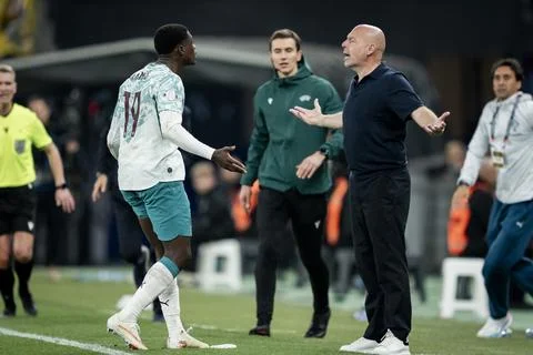 UEFA Nations League - Denmark vs Portugal, Copenhagen - 01 Oct 2026 Stock Photos