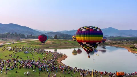 UETL-Balloon Stock Footage 128189720