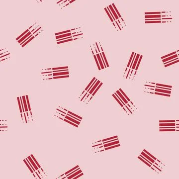 Uf underground feeder cable glyph vector seamless pattern Stock Illustration
