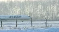 UFA, RUSSIA - December 15: Aircraft at the airport in Ufa HD Footage