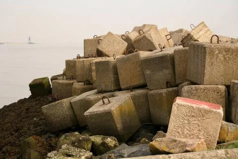 Uferbefestigung Stock Photos