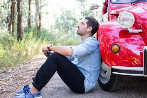 Uff let's stop a little! Stock Photos