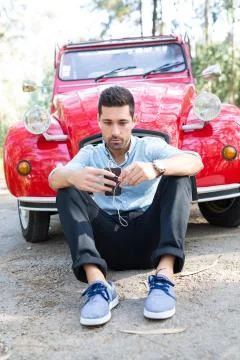 Uff let's stop a little! Stock Photos