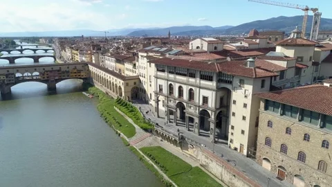 Uffizi Gallery Florence 库存影片 147393254
