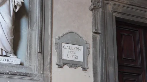Uffizi gallery Stock Footage 73033670
