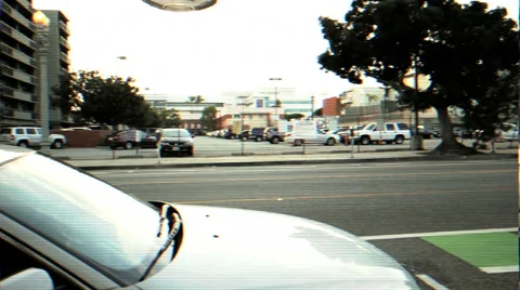 UFO alien spacecraft caught on camera in busy city Stock Footage 50336135