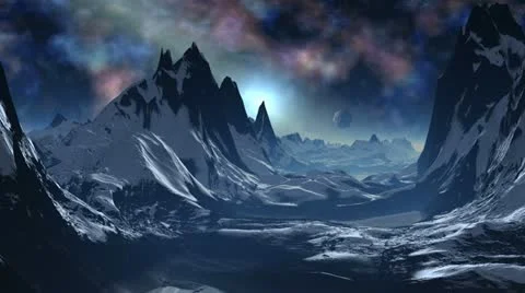 UFO approach Stock Footage 17575867