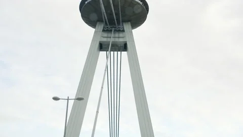 Ufo Bridge In Bratislava Stock-Footage 238716334