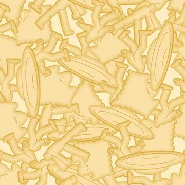 UFO cracker shape pattern seamless. monster Cookies in shape of monster zom.. 스톡 일러스트