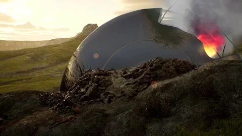 UFO Crash - Part. 02 Stock Footage 164241689