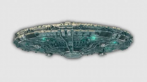 UFO Flying Underside03 库存影片 194989788