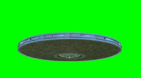 UFO flyover animation 4c UHD Stock Footage 60914590