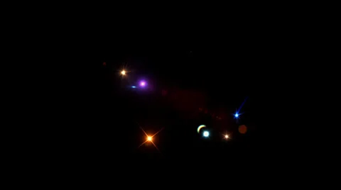 UFO Harmony of Lights in the Sky Stock Footage 36204417
