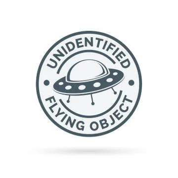 UFO icon Stock Illustration