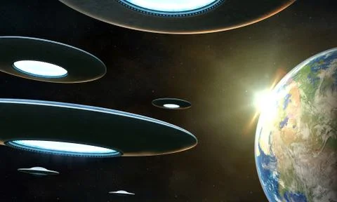 Ufo Stock Illustration