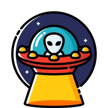 UFO Stock Illustration