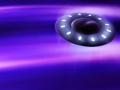 UFO Stock Illustration