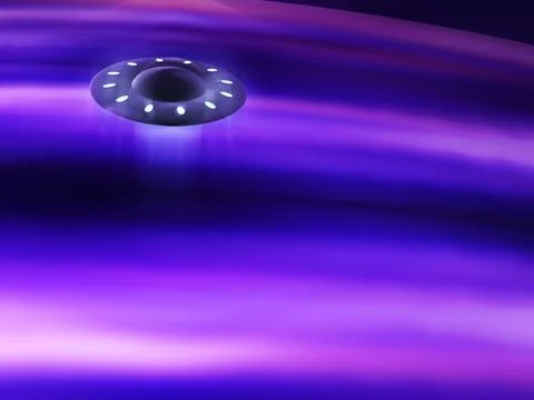 UFO Stock Illustration