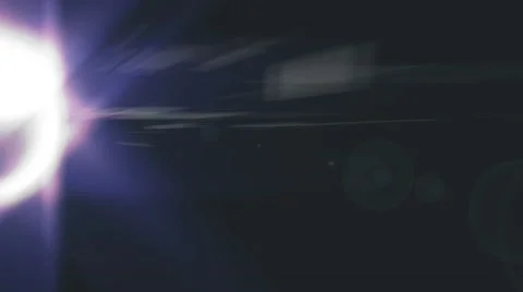 Ufo Light Super Flare N1 Stock Footage 51748764