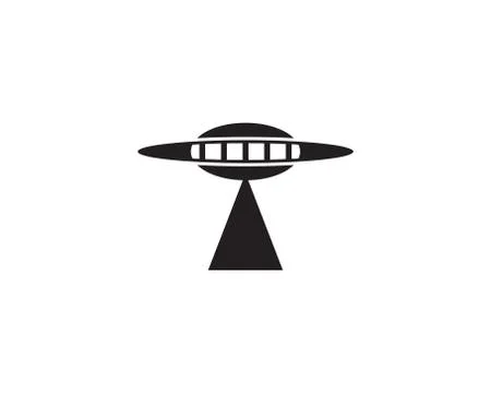 Ufo logo Stock Illustration