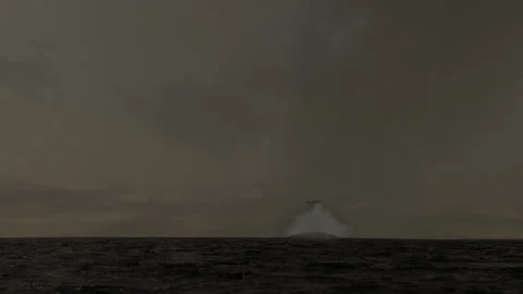 UFO from Ocean Stock Footage 158902107