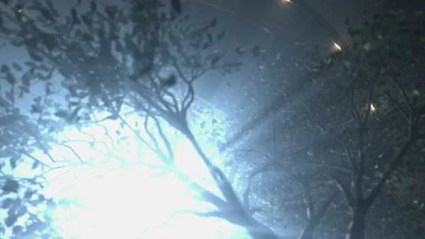 UFO passing overhead Video stock 178515500