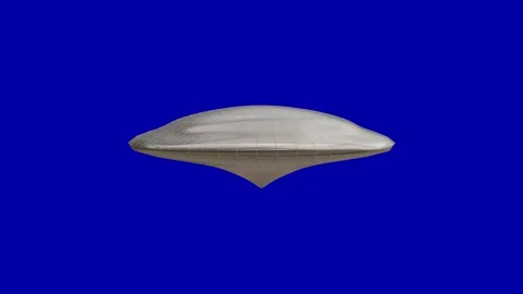 UFO shapeshifting . Shape shifting UAP . 3d animation render Stock Footage 204736819